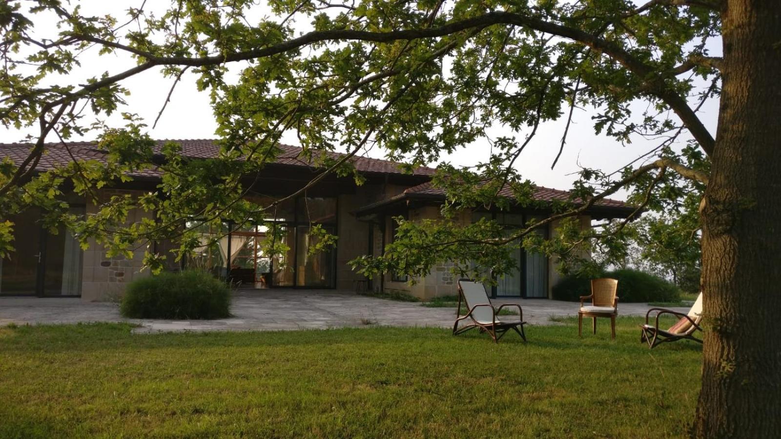 Amplio Apartamento Con Jardin En Casa Rural Haritza Con Vistas Al Mar Ea Extérieur photo