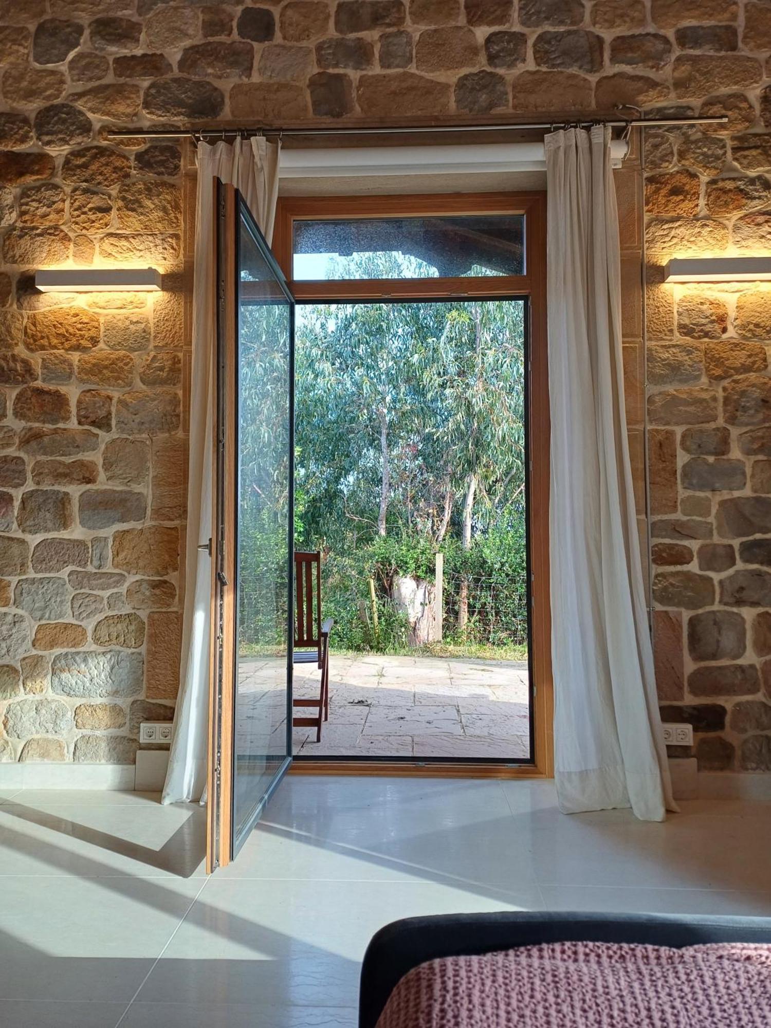 Amplio Apartamento Con Jardin En Casa Rural Haritza Con Vistas Al Mar Ea Extérieur photo