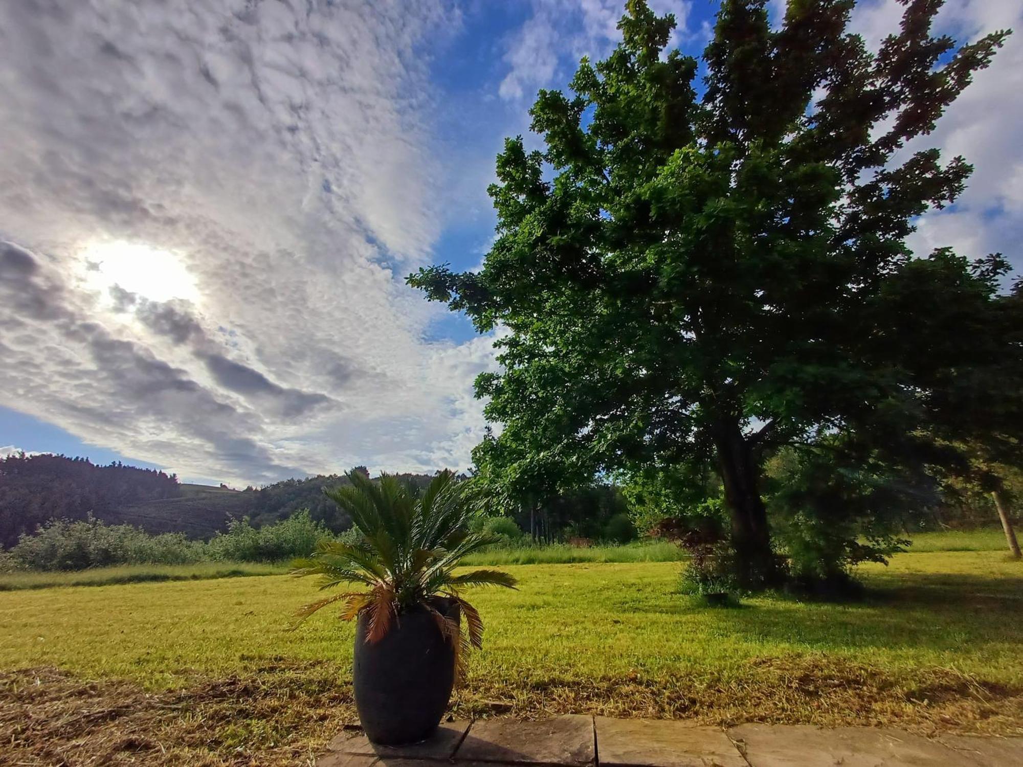 Amplio Apartamento Con Jardin En Casa Rural Haritza Con Vistas Al Mar Ea Extérieur photo